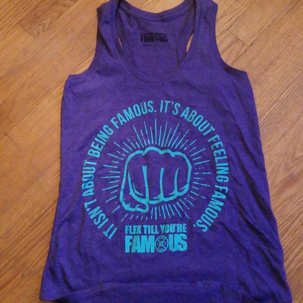 Flex Til you're famous tank